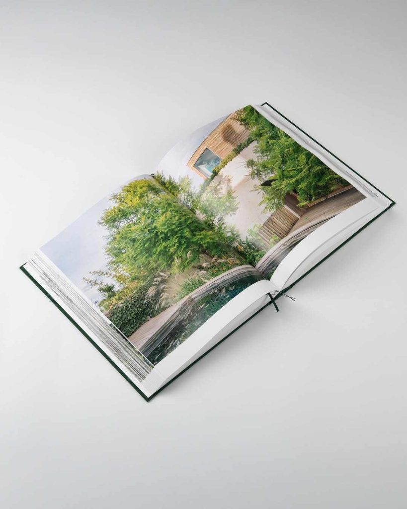 custom premium foil stamped casebound book (hardcover)